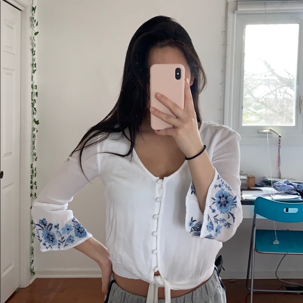 hollister button up